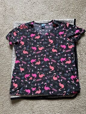 Zoe & Chloe scrub top